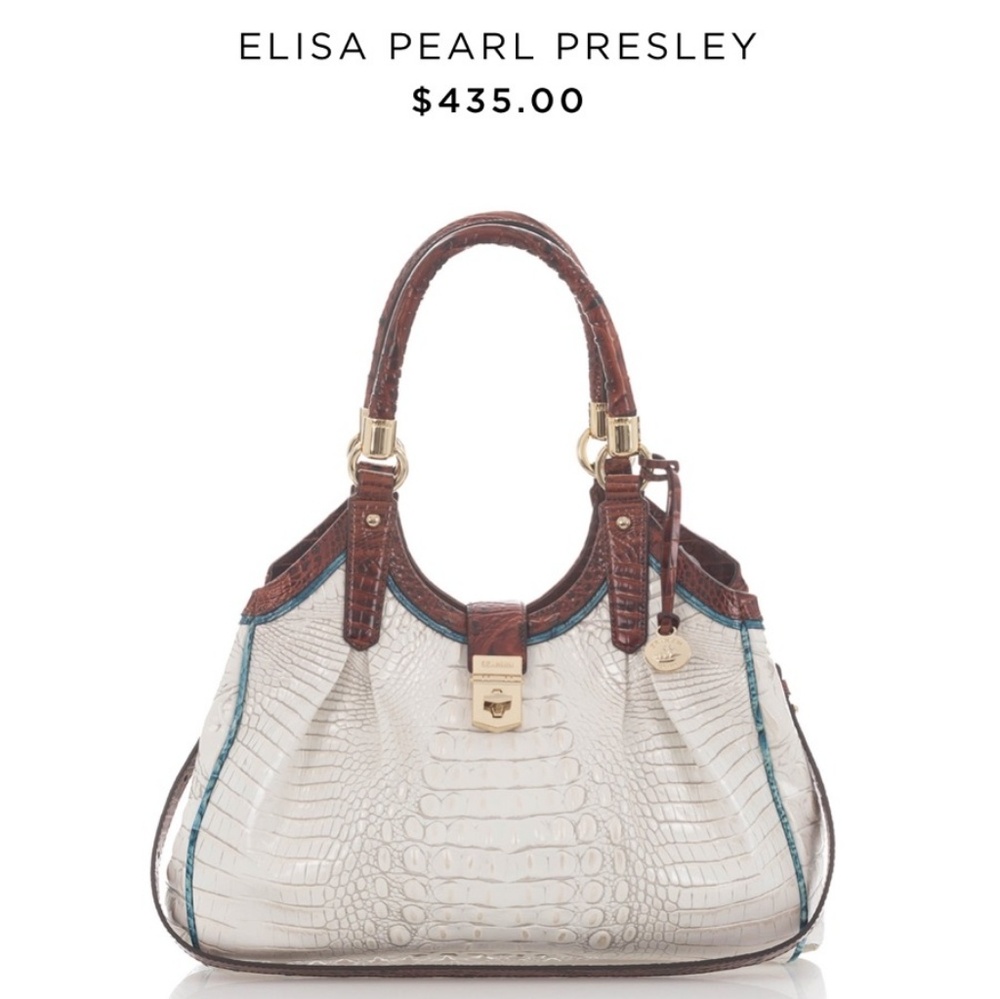 Elisa Pearl Brahmin purse